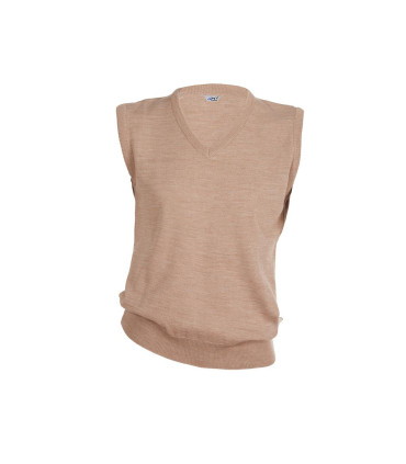 CHALECO MUJER BEIGE
