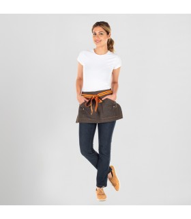 DELANTAL CORTO SAHARA 30X55 CM VAQUERO