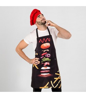 DELANTAL HAMBURGUESA
