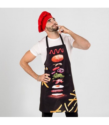 DELANTAL HAMBURGUESA