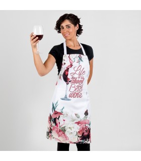 DELANTAL VINO