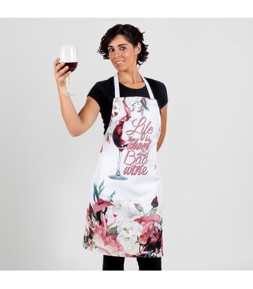 DELANTAL VINO