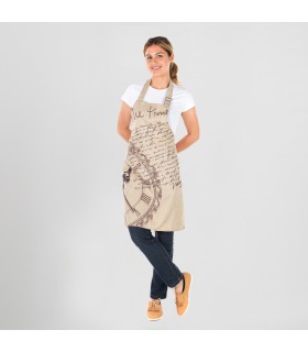 DELANTAL CON PETO SIRIO 78X66 CM ARPILLERA