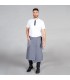 DELANTAL FRANCES CON HEBILLA INDIGO T-G