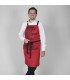 DELANTAL CON PETO GOURMET 92X75 CM