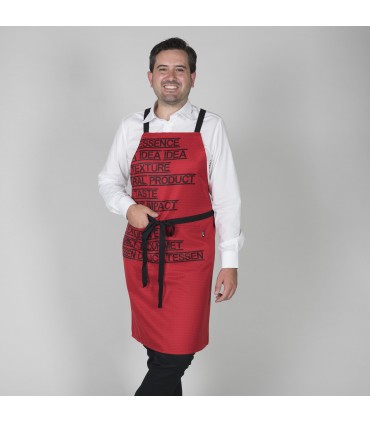 DELANTAL CON PETO GOURMET 92X75 CM