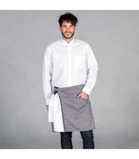 DELANTAL SIN PETO SARGA RUSTICA 50X68 CM