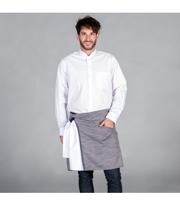 DELANTAL SIN PETO SARGA RUSTICA 50X68 CM