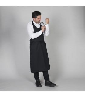 DELANTAL SOMMELIER SARGA POLIESTER 110X85 CM