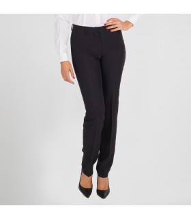 PANTALON MUJER MICROFIBRA NEGRO