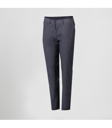 PANTALON MUJER CHINO SARGA JASPEADA