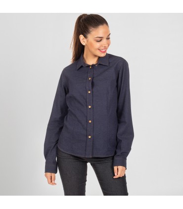 CAMISA MUJER DAFNE MARINO JASPEADO