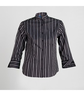 BLUSA MUJER C/MAO MANGA 3/4 RAYA
