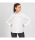 CAMISA MUJER M/L OXFORD BLANCA "REDLINE"