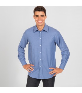CAMISA HOMBRE M/L OXFORD BLANCO "REDLINE"