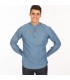CAMISA HOMBRE ROMEO SLIM FIT TEJANO INDIGO LAVADO