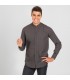 CAMISA HOMBRE LEONE SLIM FIT POPELIN AMEBAS GRIS MARENGO