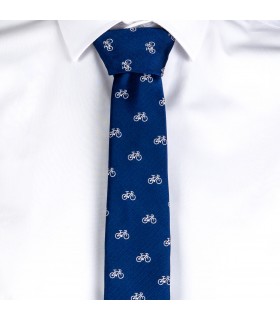 CORBATA SIN NUDO DE PALA ESTRECHA