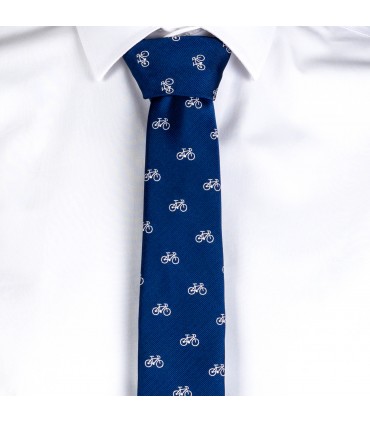CORBATA SIN NUDO DE PALA ESTRECHA