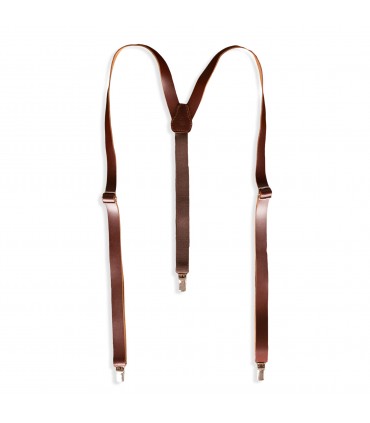 TIRANTE 20MM PIEL UNISEX MARRON