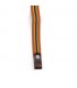 CINTA ESPIGA 30MM UNISEX RAYAS NARANJA