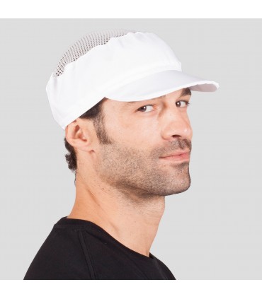 GORRA HOMBRE VISERA RIGIDA BLANCA