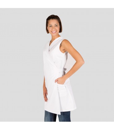BATA MUJER CRUZADA SARGA BLANCA