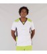 BLUSA HOMBRE AITOR ELASTIK BLANCO COMBINADA PISTACHO