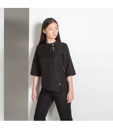 BLUSA MUJER CREMALLERA COSTADO