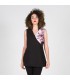 BLUSA MUJER LILAC NEGRO