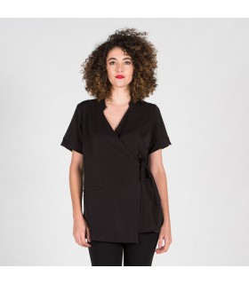 BLUSA MUJER AÑIL NEGRO