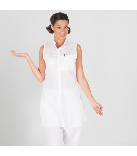 BLUSA MUJER LINO BLANCO