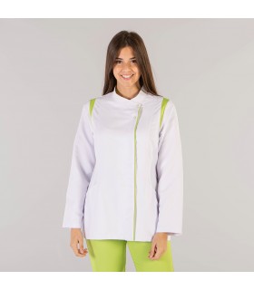 BLUSA MUJER LEYRE BLANCA COMBINADA