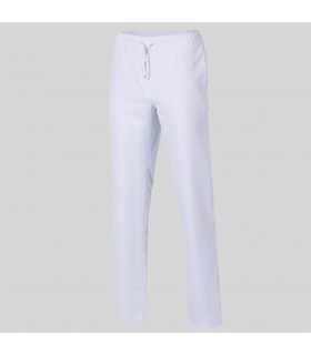 PANTALON UNISEX GOMA+CORDON EXTERIOR SARGA BLANCA