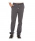 PANTALON UNISEX GOMA+CORDON EXTERIOR SARGA RAYA BLANCA