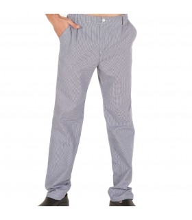 PANTALON COCINERO VICHY PATA GALLO PRESILLAS