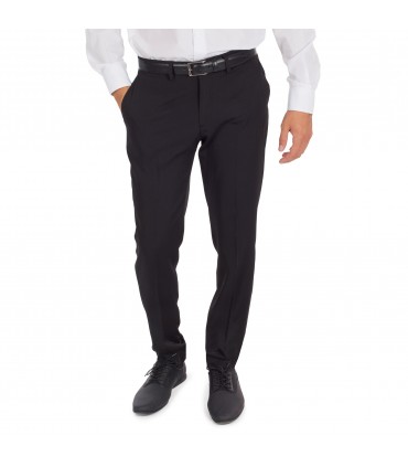 PANTALON HOMBRE SLIM FIT SIN PINZAS TECNO
