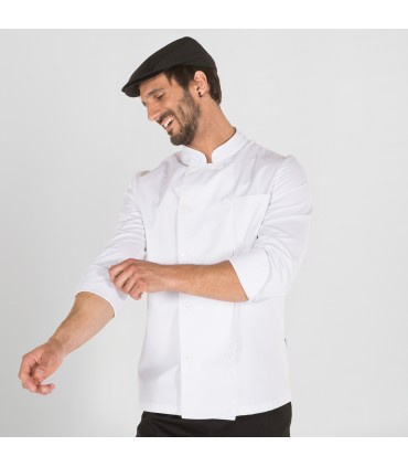 CHAQUETA COCINA UNISEX M/L SARGA BLANCA