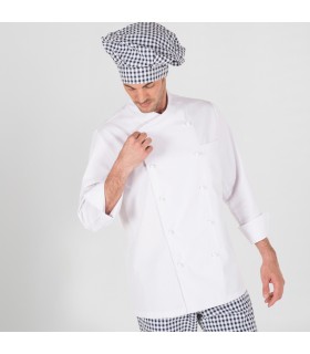 CHAQUETA COCINA M/L NAPOLES ANTIMANCHAS