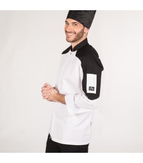 CHAQUETA COCINA HOMBRE COSMO BLANCA