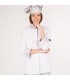 CHAQUETA COCINA MUJER ATENEA BLANCA