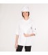 CHAQUETA COCINA MUJER GALATEA BLANCA