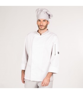 CHAQUETA COCINA HOMBRE CRATOS BLANCA
