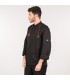 CHAQUETA COCINA HOMBRE FOBOS NEGRA