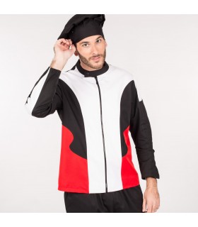 CHAQUETA COCINA HOMBRE HIPNOS BLANCA