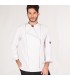 CHAQUETA COCINA HOMBRE EOLO BLANCA