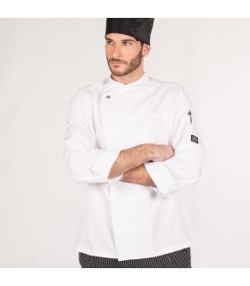 CHAQUETA COCINA HOMBRE CIRCE BLANCA