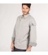 CHAQUETA COCINA HOMBRE GANIMEDES GRIS