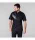 CHAQUETA COCINA HOMBRE SUAREZ NEGRA
