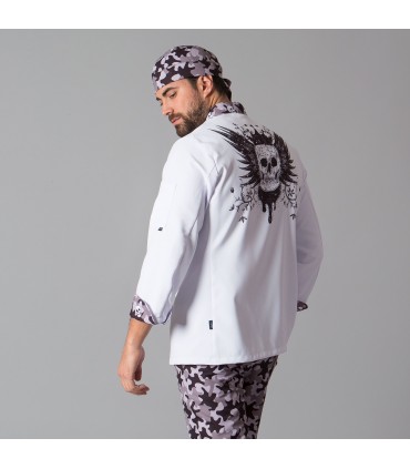 CHAQUETA COCINA UNISEX MILITAR